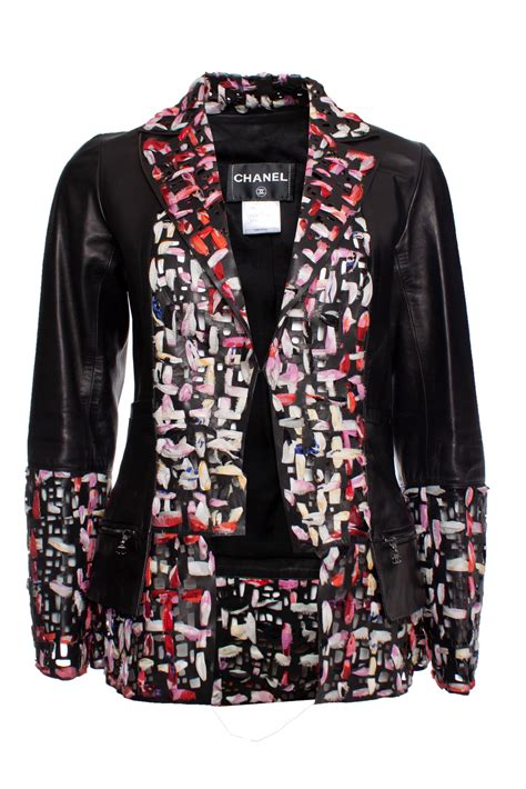 chanel sjaal zwart